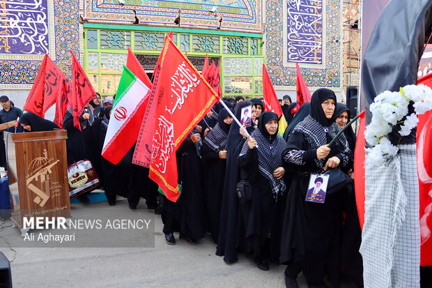روایت وداع آخر؛وقتی آذربایجانغربی تمام قد برای بدرقه برخاست