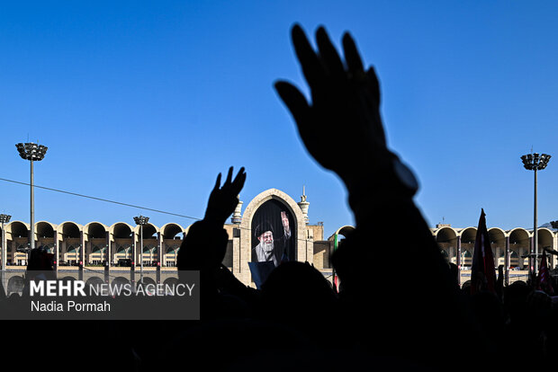 وداع با رهبر شهید انقلاب در مصلای تهران - ۲