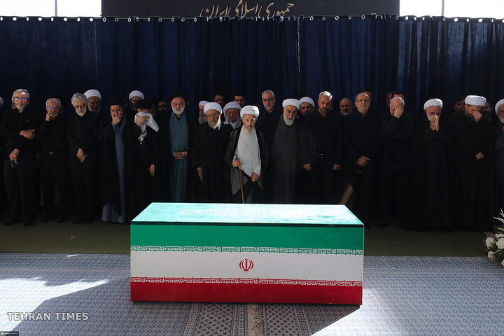 Funeral prayer held for Iran's martyred Leader