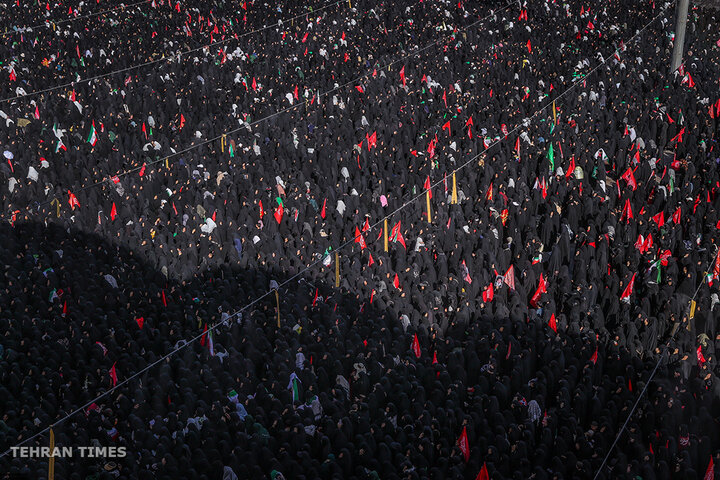 Funeral prayer held for Iran's martyred Leader