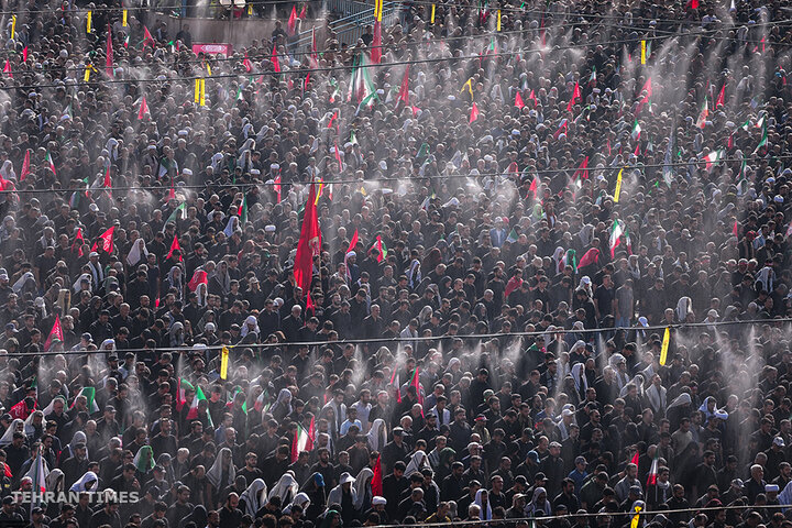 Funeral prayer held for Iran's martyred Leader