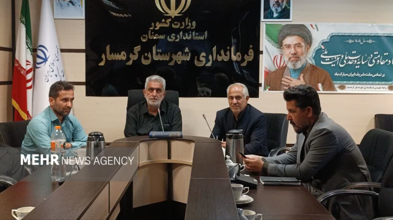 زائران،گرمسار،شهرستان،ريلي،اعزام،شهيد،مراسم