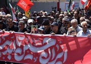 ڕێوڕەسمی بەڕێکرانی سەمبۆلیکی تەرمی ڕێبەری شەهید لە سەرانسەری ئێران