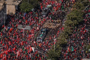 Global media frame Iran's largest funeral as geopolitical referendum