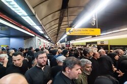 تمام ایستگاه‌های مترو در مسیر تشییع باز هستند