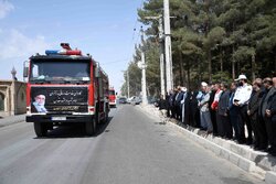 بدرقه کاروان‌ خدمات رسان خراسان جنوبی به مراسم تشییع رهبر شهید در مشهد