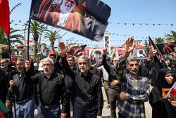 مشارکت الزیدی در مراسم تشییع پیکر رهبر شهید ایران در نجف
