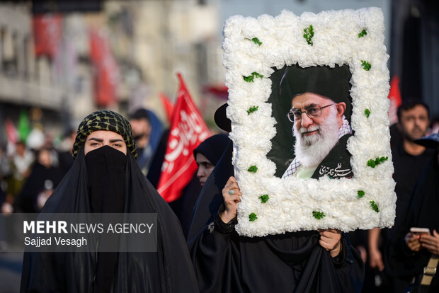 مراسم تشییع پیکر مطهر رهبر شهید انقلاب در تهران