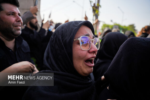 مراسم تشییع پیکر مطهر رهبر شهید انقلاب در تهران