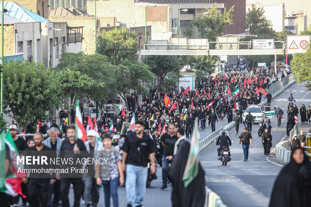 مراسم تشییع پیکر مطهر رهبر شهید انقلاب در تهران - 6