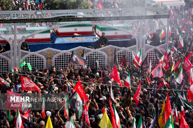 مراسم تشییع پیکر مطهر رهبر شهید انقلاب در تهران