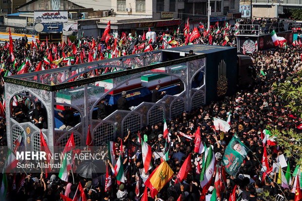 VIDEO: MNA correspondent report on Leader’s funeral in Tehran