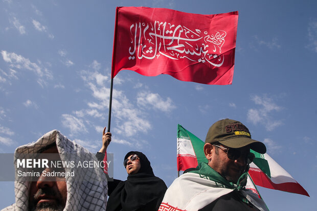 مراسم تشییع پیکر مطهر رهبر شهید انقلاب در تهران - ۸