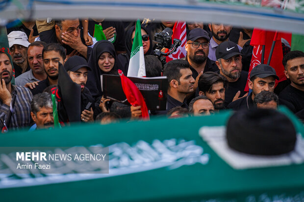 مراسم تشییع پیکر مطهر رهبر شهید انقلاب در تهران - ۳