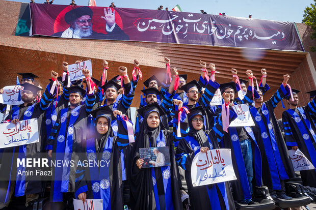 مراسم تشییع پیکر مطهر رهبر شهید انقلاب در تهران - ۳