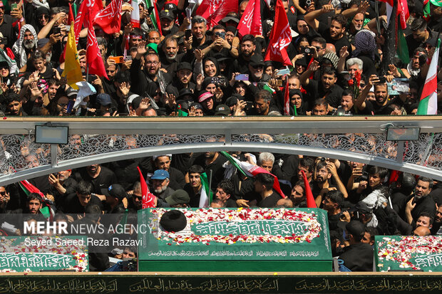 مراسم تشییع پیکر مطهر رهبر شهید انقلاب در تهران