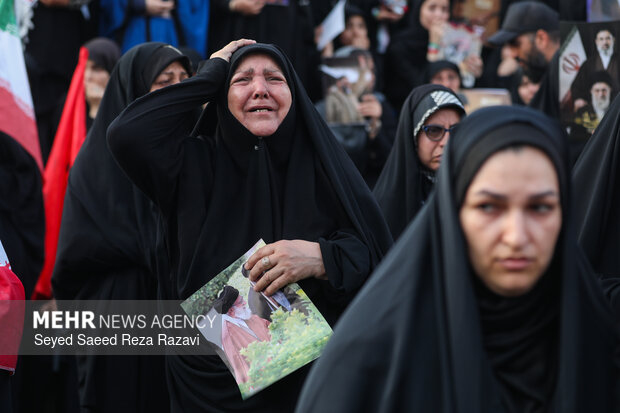 مراسم تشییع پیکر مطهر رهبر شهید انقلاب در تهران