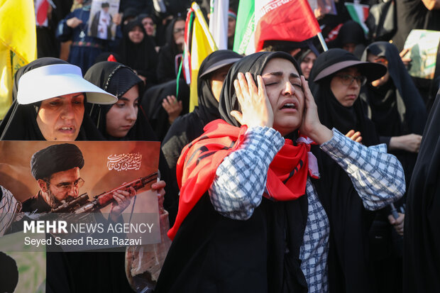 مراسم تشییع پیکر مطهر رهبر شهید انقلاب در تهران