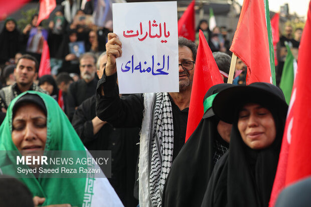 مراسم تشییع پیکر مطهر رهبر شهید انقلاب در تهران