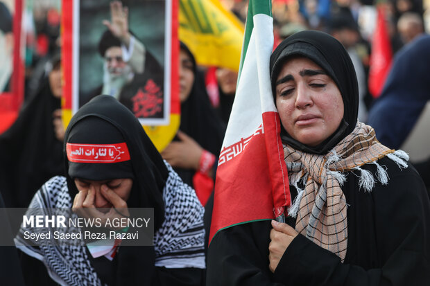 مراسم تشییع پیکر مطهر رهبر شهید انقلاب در تهران