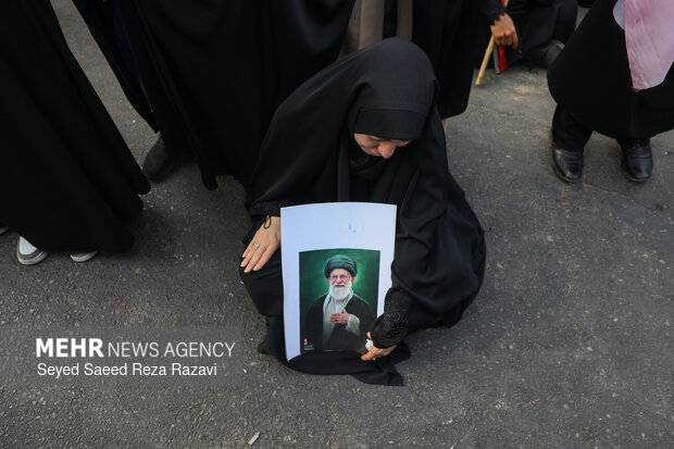 مراسم تشییع پیکر مطهر رهبر شهید انقلاب در تهران