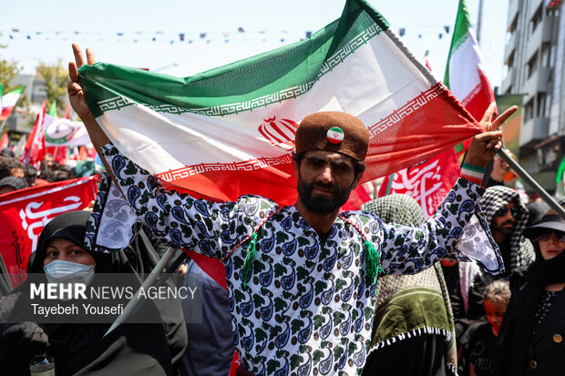 مراسم تشییع پیکر مطهر رهبر شهید انقلاب در تهران