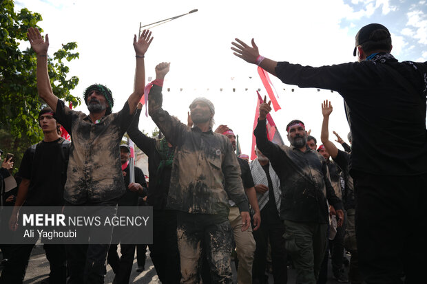 مراسم تشییع پیکر مطهر رهبر شهید انقلاب در تهران - ۱۴