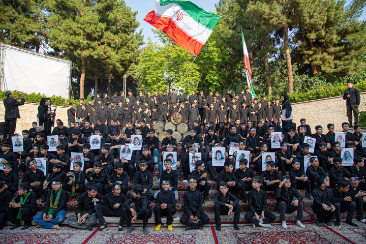 رزمایش نوجوانان خراسانی برای تشییع و خونخواهی آقای شهید ایران