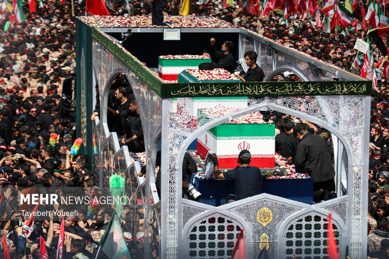 Pezeshkian to participate in the funeral of the fallen leader in Iraq. Pezeshkian to participate in the funeral of the fallen leader in Iraq.