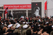 Leader's massive funeral in holy Qom