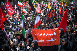 آیین «وداع با قائد شهید امت» در اراک