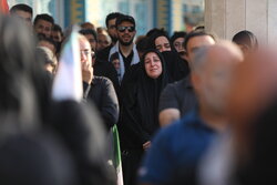 زائران رهبر شهید در مسجد جمکران