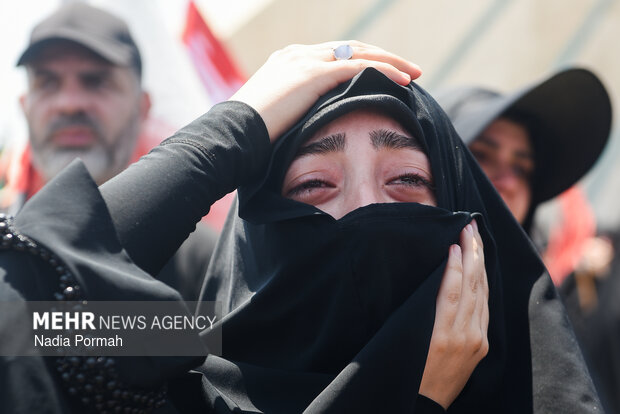 تشییع پیکر مطهر رهبر شهید انقلاب در تهران