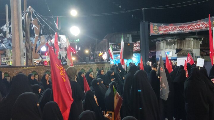 تجدید بیعت لنگرودی‌ها با امام خامنه ای در شب صد و بیست و هشتم