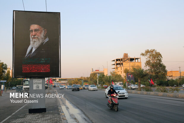 آماده سازی شهر نجف برای تشییع رهبر شهید