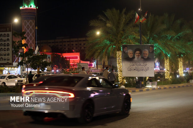 آماده سازی شهر نجف برای تشییع رهبر شهید