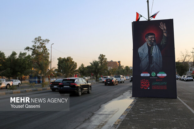 آماده سازی شهر نجف برای تشییع رهبر شهید