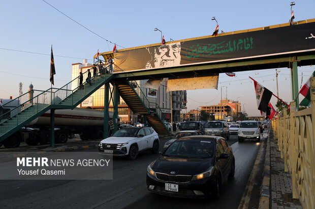آماده سازی شهر نجف برای تشییع رهبر شهید