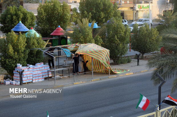 آماده سازی شهر نجف برای تشییع رهبر شهید