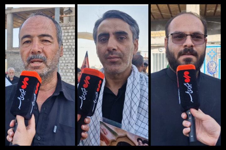 گفتگوی خبرنگار مهر با زائران امام شهید در مسجد جمکران
