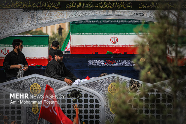 تشییع پیکر «آقای شهید ایران» در قم