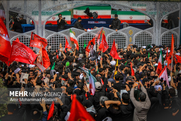 تشییع پیکر «آقای شهید ایران» در قم
