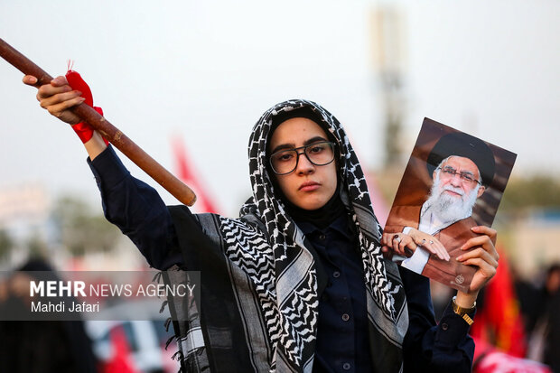 تشییع پیکر مطهر رهبر شهید انقلاب در قم