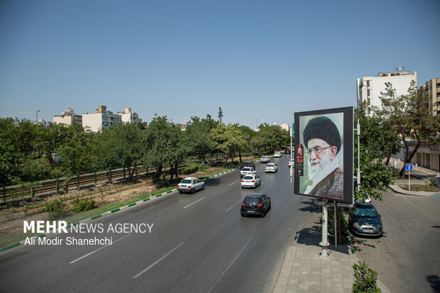 مشهد در آستانه استقبال از «آقای شهید ایران»