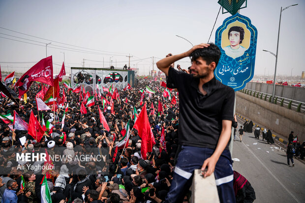تشییع پیکر مطهر رهبر شهید انقلاب در قم