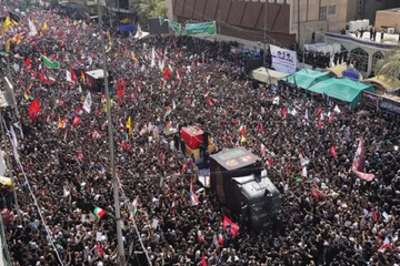 نجف اشرف: شہید امام خامنہ ای نماز جنازہ ادا کی گئی