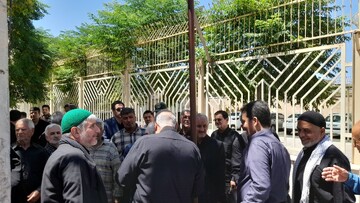عزیمت مردم خلیل آباد به مشهد برای شرکت در تشییع پیکر آقای شهید ایران