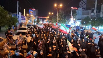 تجدید میثاق مردم نکا با آرمان‌های قائد امت اسلامی