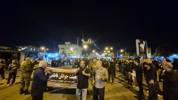 عزاداری ماموران یگان ویژه کهگیلویه و بویراحمد در شب بیست و چهارم محرم