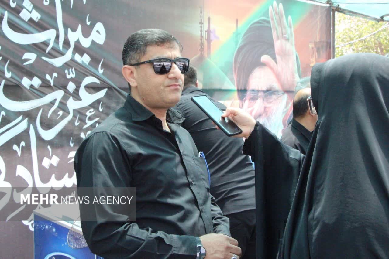 ۴هزار زائر پیشوائی به مراسم وداع و تشییع «آقای شهید ایران» اعزام شدند